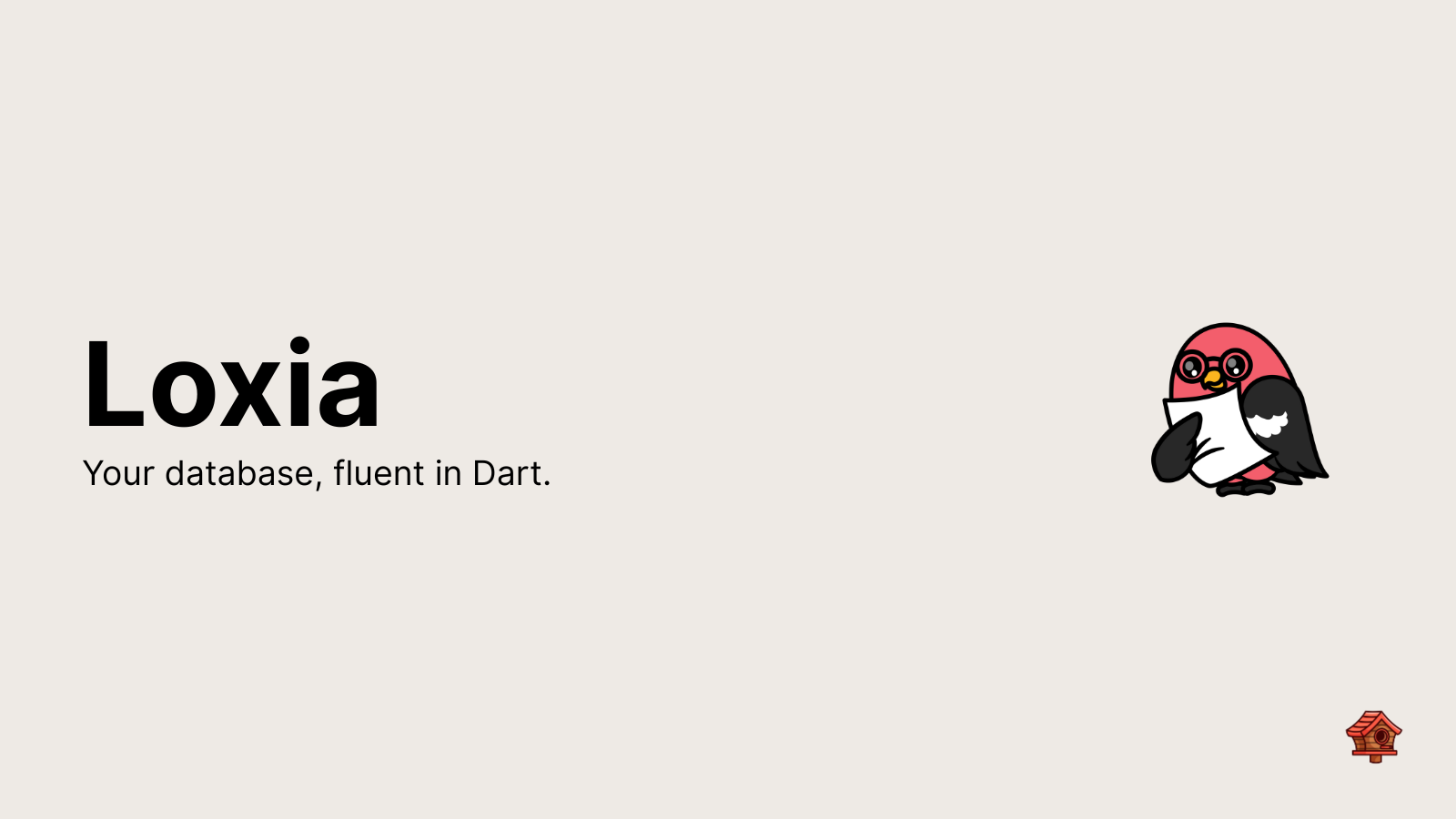 Loxia - Your Database, fluent in Dart